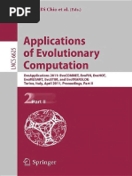 Applications of Evolutionary Computation, Part II