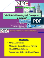 MPC Role in Enhancing SME Development in Malaysia