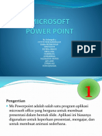 MICROSOFT Power Point