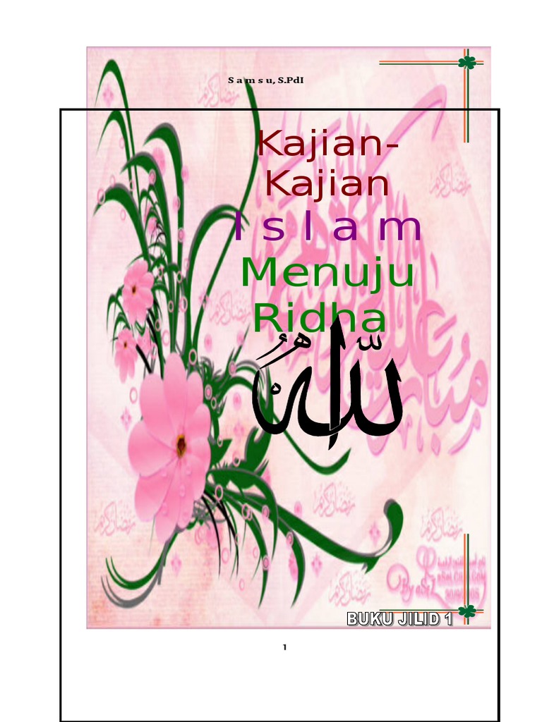 Kajian Islam 1 Menuju Ridha Allah