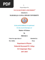 Download  Nuclear Fission And Fusion project by Praveen Choudhary SN367660729 doc pdf