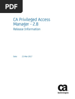 CA Privileged Access Manager - 2.8_ENU - Release Information - 20170322.pdf