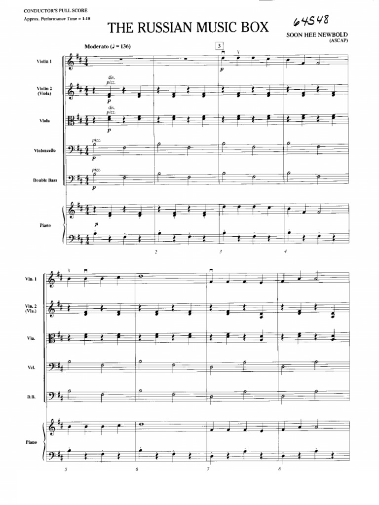 Russian 2024 music box