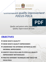 Focus PDCA