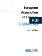 (EAU) European Association of Urology Guidelines 2017