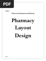 Pharmacy Layout Design