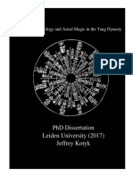 PHD Dissertation (Leiden University) 'Buddhist Astrology and Astral Magic in The Tang Dynasty' Jeffrey Kotyk
