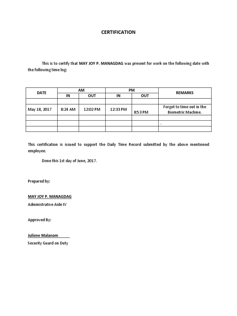 Justification Manual PDF