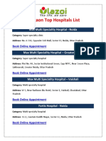 Noida Top Hospitals List - Best Hospital in Noida