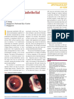 Iridocorneal Endothelial Syndrome: Ophthalmology in View