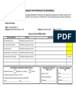 Lista de Integração