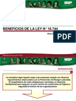 Beneficios de La Ley 16.744