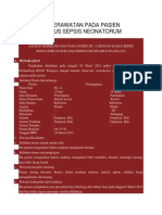 Asuhan Keperawatan Pada Pasien Dengan Kasus Sepsis Neonatorum