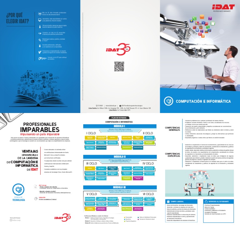 Brochure Computacion e Informatica | PDF | Servidor (Computación ...