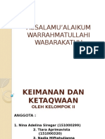 Keimanan Dan Ketaqwaan