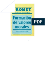 Formación de Valores Morales. Promet. Nancy Chacón PDF