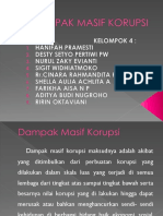 Dampak Masif Korupsi