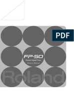 Manual RolandFP-50 E03 W