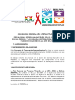 Convenio de Cooperación Interinstitucional REDBOL-ICW Bolivia