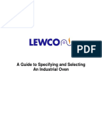 LEWCO Oven Selection Guide