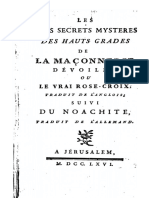 BÇrange - Les Plus Secrets Mystäres Des Hauts Grades de La Maáonnerie DÇvoilÇs (1)