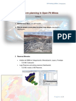 Short Term Mine Planning - Syllabus, 2014