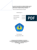 Tugas Desain dan Model Pembelajaran Geografi