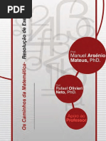 Exercicios Matematica 1 a 25 - 300 - 400-266