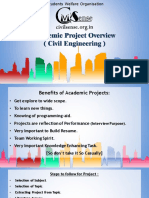 what and how to do Project(academic) Civil Engineering