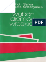 Wybór Idiomów Włoskich z Ćwiczeniami - Piotr Salwa, Małgorzata Szleszyńska