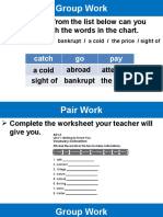 Associate With The Words in The Chart.: What Words From The List Below Can You