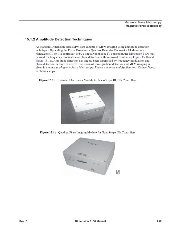 Phase Extenders and MFM | PDF