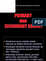 KP 22 DR Bambang Primary and Secondary Survey