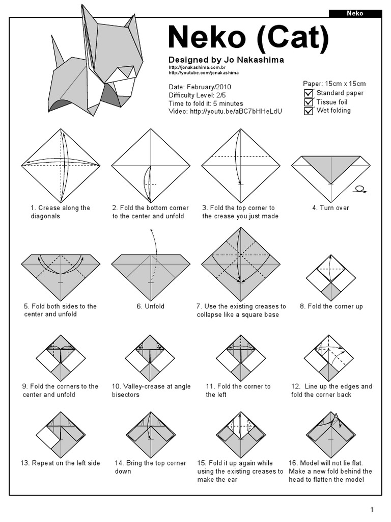Neko Jo Nakashima Origami Wood Products