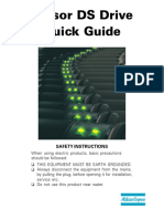 Tensor DS Drive Quick Guide UK