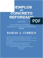 EJEMPLOS DE CONCRETO REFORZADO [Basilio  J.  Curbelo] CivilGeeks.com APLICANDO Concreto Estructural del Reglamento Colombiano de Construcción Sismo Resistente NSR-10.pdf