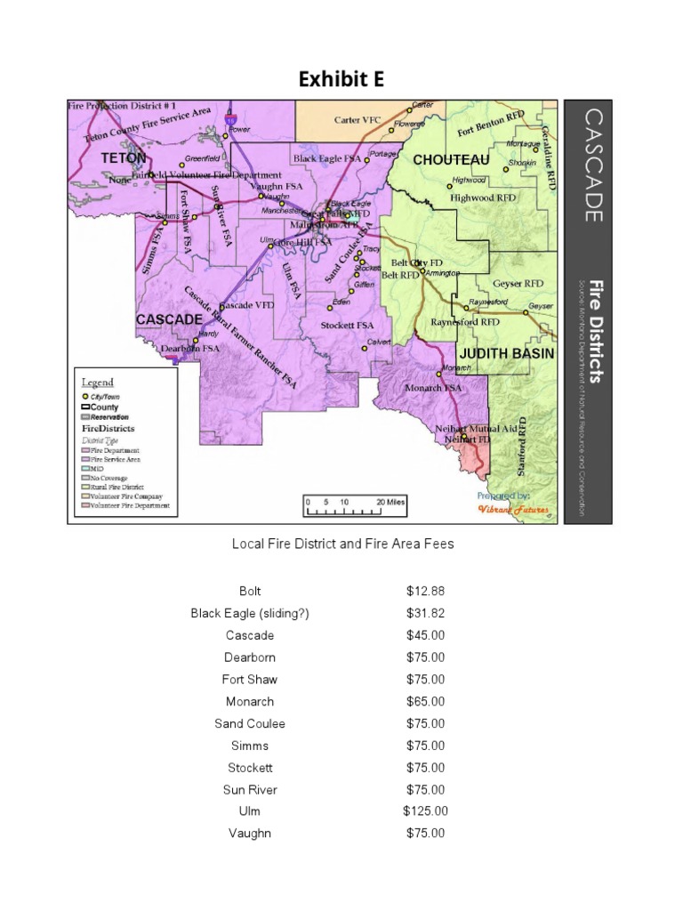 Cascade County Fire District Fees PDF