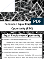 Penerapan Equal Employment Opportunity (EEO)