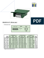 Specs Rollers 50 Tons y 100 Tons RIGELTECH