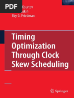 Timing Optimization Through Clock Skew Scheduling - Ivan S.kourtev, Baris Taskin, Eby G. Friedman