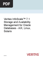 Infoscale Oracle Admin 71 Unix