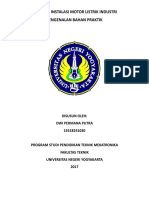 Laporan Instalasi Motor Listrik Industri 1