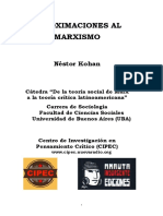 APROXIMACIONES AL MARXISMO - Nestor Kohan (CIPEC).pdf