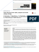 TNF alpha, Stroke and Prognosis