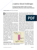 Meeting Low Sulphur Diesel Challenges