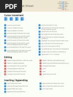 Vim Cheat Sheet