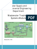 Wastewater Treatment Lecture Material