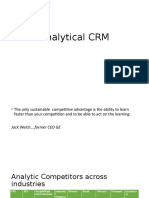 Analytical CRM