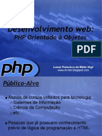 Desenvolvimento Web: PHP Orientado A Objetos