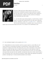 Santidade Ao Senhor - Estudos Bíblicos